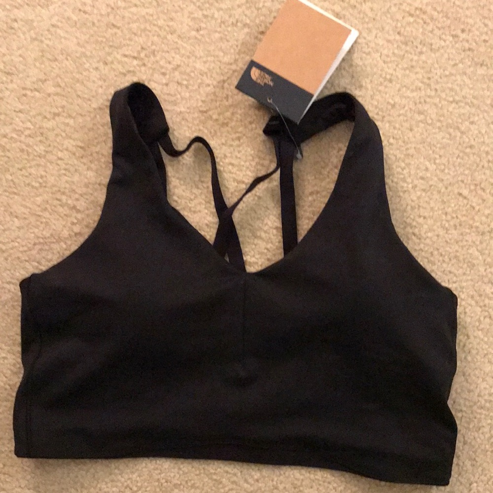 The North Face valley shine bra black xl